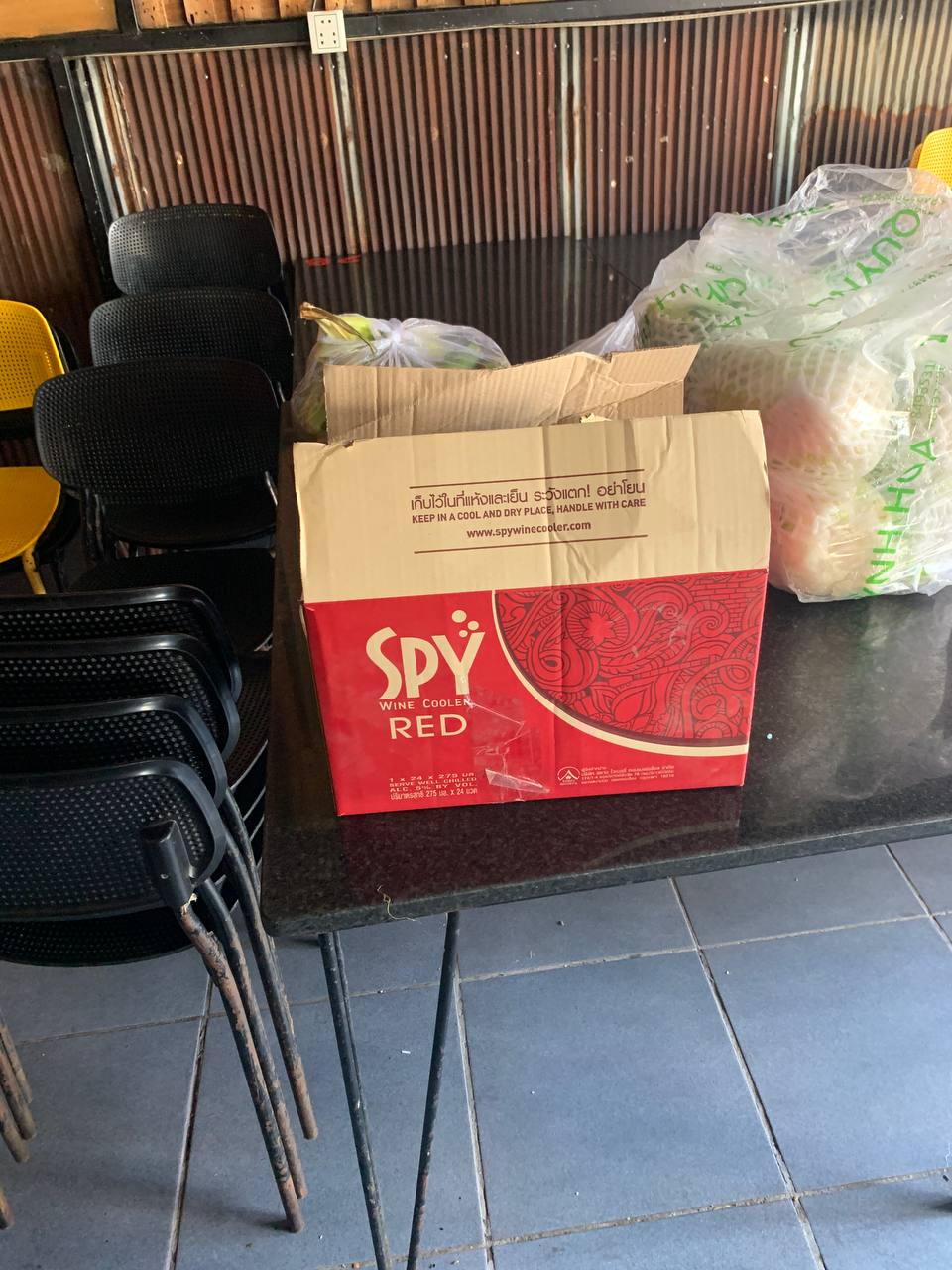 SPY Cooler products ready for distribution