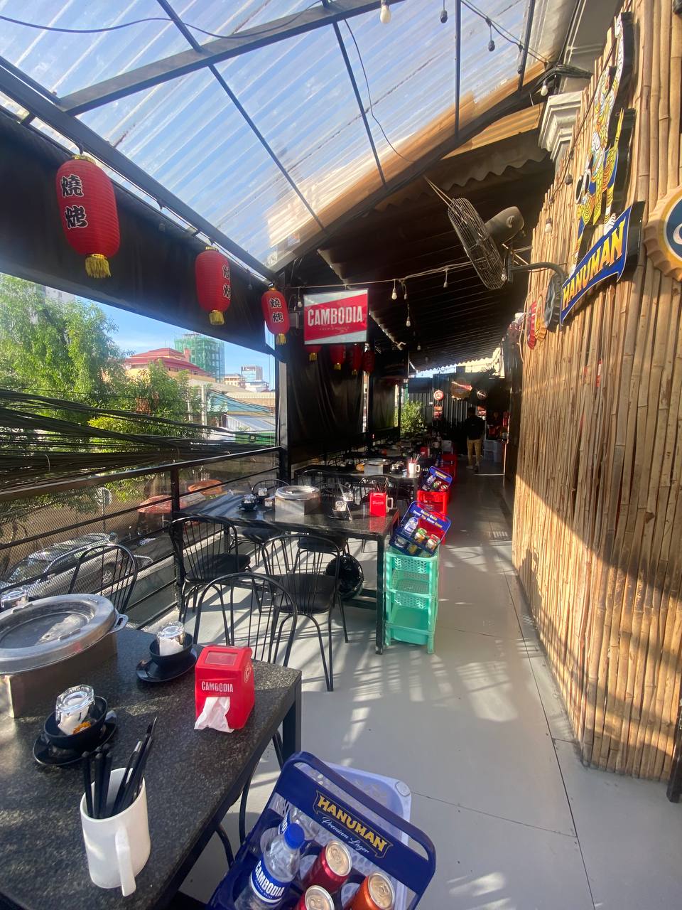SPY Cooler Distribution at Cafes